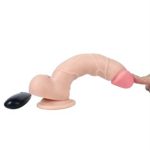 21 cm Belden Bağlamalı Titreşimli Realistik Dildo Penis Set