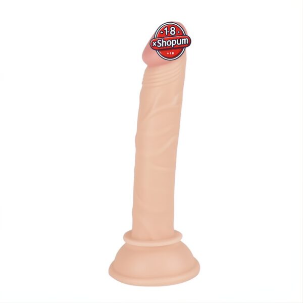 13 cm Testissiz Vantuzlu Realistik Penis Anal Vajinal Dildo