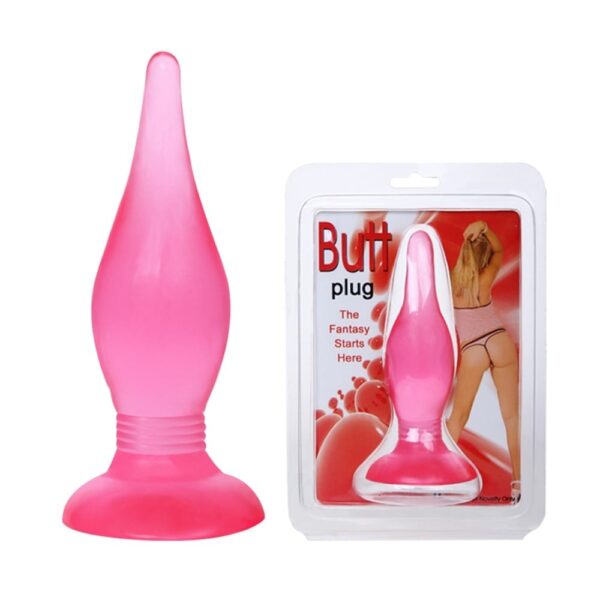 14,5 cm Vantuzlu Jel Anal Alıştırıcı Plug