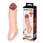 15 cm yumuşak silikon penis kılıfı.