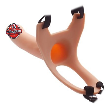 17 cm Oxford Belden Bağlamalı İçi Boş Protez Penis