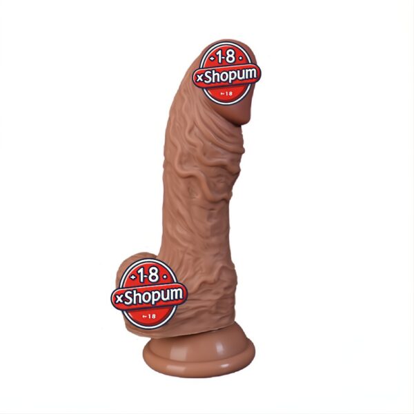 17 cm Realistik Vantuzlu Dildo Penis