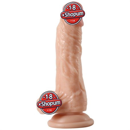 17 cm Realistik Vantuzlu Dildo Penis - Small Leilong