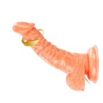 19 cm Gerçekçi Titreşimli Dildo Vibratör Penis