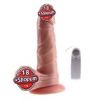 19 cm Kumandalı Gerçekçi Titreşimli Dildo Vibratör Penis