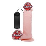 19,5 cm Titreşimli Vibratör Realistik Penis Dildo - Dong