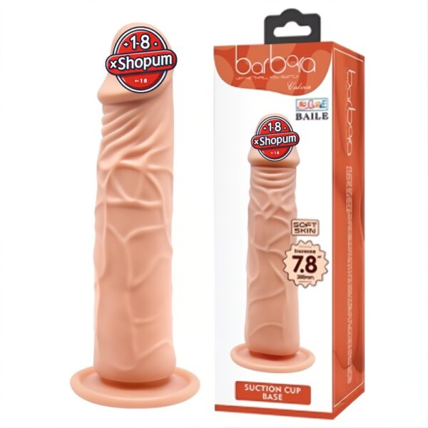 20 cm Realistik Vantuzlu Dildo Penis