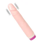 20 cm Titreşimli Realistik Vibratör Penis Dildo