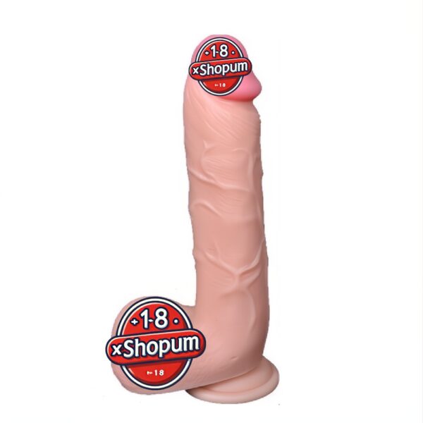 21 cm Realistik Kalın Dildo Penis - Adam