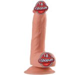 21 cm Realistik Vantuzlu Dildo Penis