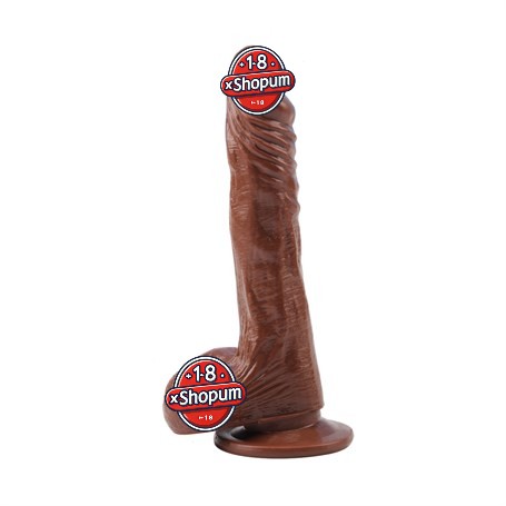 21,5 cm Gerçekçi Melez Dildo Penis