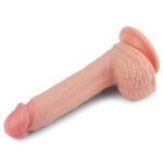 22 cm Gerçekçi Çift Katmanlı Silikon Penis