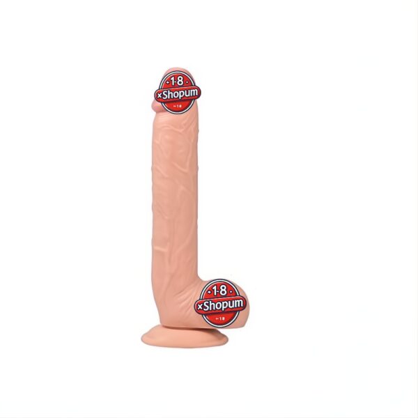 26 cm Vantuzlu Realistik Penis Anal Vajinal Dildo