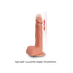 22 cm İleri Geri Hareketli Gerçekçi Silikon Vantuzlu Penis - Hill