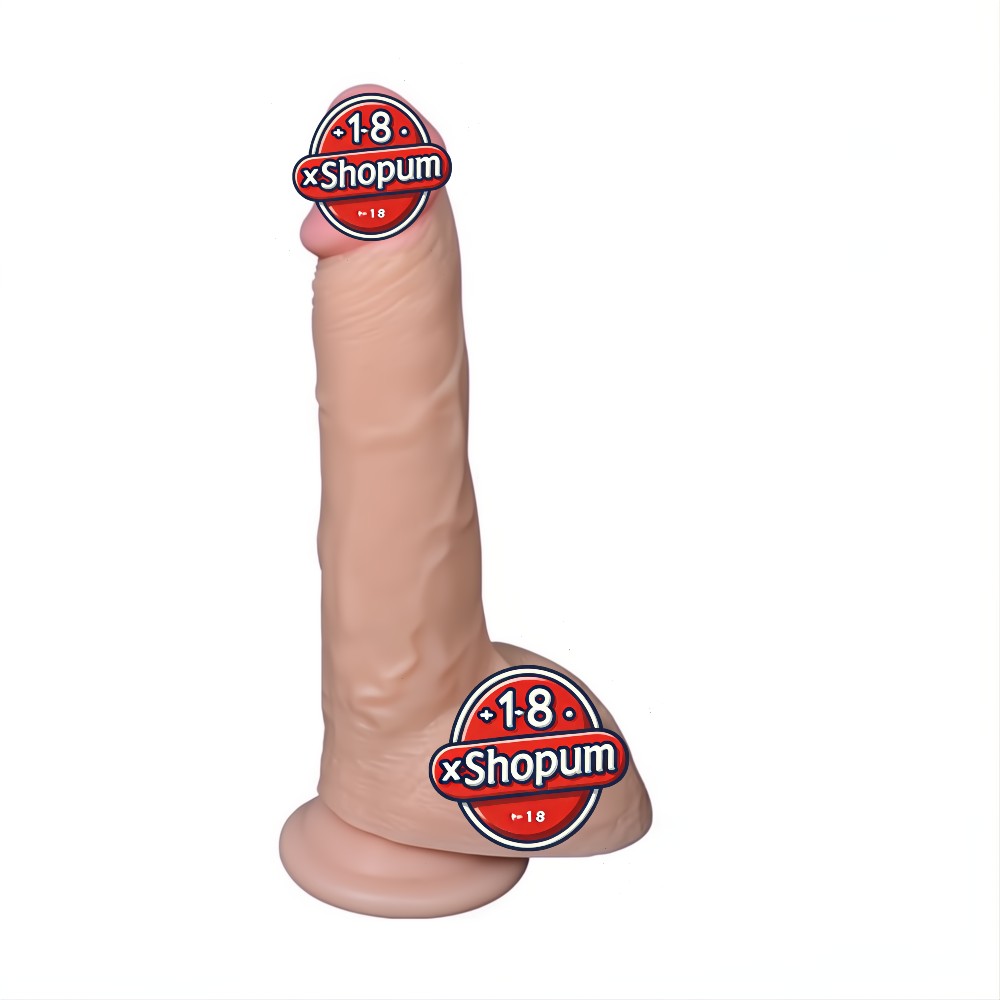 24,5 cm Realistik Dildo Penis - Dragon Fighter