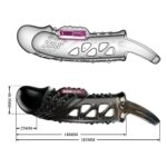 2,5 cm dolgu uzatmalı titreşimli zenci penis kılıfı prezervatif vibratör.