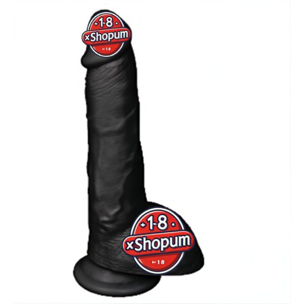 25,5 cm Realistik Zenci Dildo - Dragon Fighter