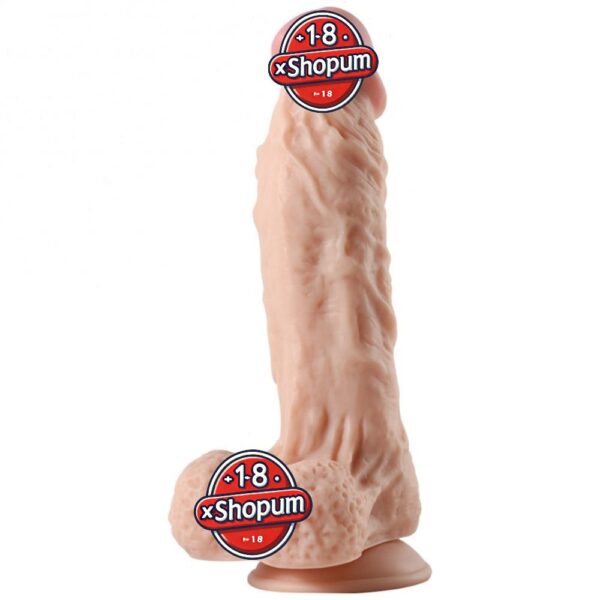 32,5 cm Realistik Büyük Boy Dildo Penis - Leilong