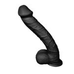 33 cm Belden Bağlamalı Realistik Dev Zenci Penis Set