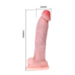 34 cm Dev Realistik Penis Kıkırdaklı Bükülebilen Dildo