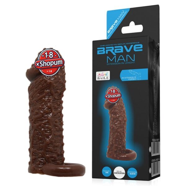 4 cm uzatmalı damarlı penis kılıfı.