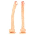 Belden Bağlamalı 40 cm Gerçekçi Uzun & Kalın Dildo Penis