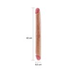 43 cm Lovetoy Lady Çift Taraflı Realistik Dildo Anal Vajinal Penis