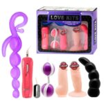 5'li Anal Vajinal Titreşimli Vibratör Seti - Love Kits