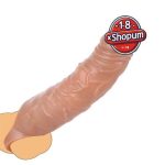 6 cm dolgulu realistik penis kılıfı.