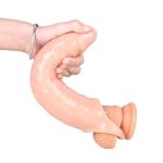 7 cm dolgulu realistik zenci penis kılıfı.