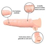 7 cm dolgulu realistik zenci penis kılıfı.