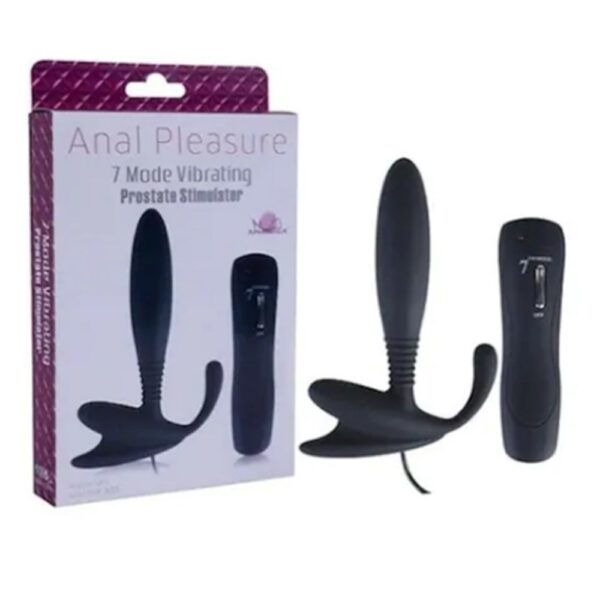 Anal & Prostat Stimulator 7 Farklı Titreşimli Anal Plug P-Spot Vibratör