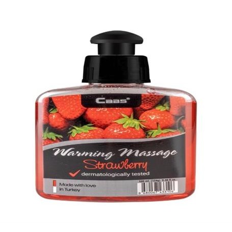 Cabs Warming Masaj Yağı 100 Ml - Çilek Aromalı