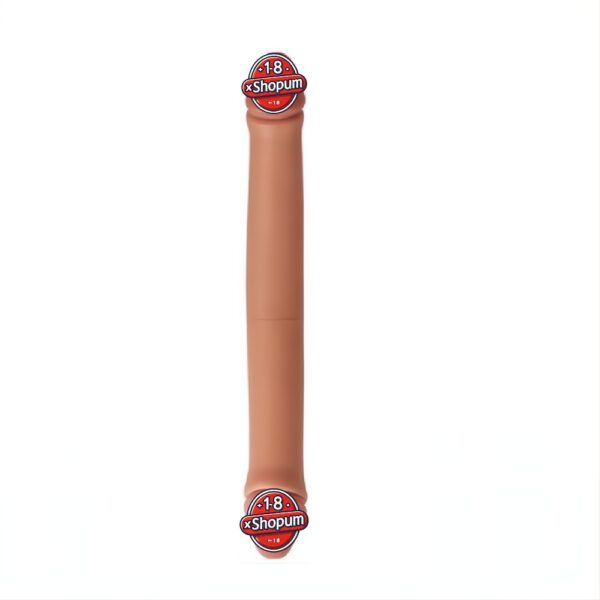 Çift Taraflı Realistik Dildo Anal Vajinal Penis 34 cm - Hobare