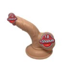 13 cm Vantuzlu Realistik Penis Anal Vajinal Dildo