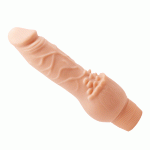 Güçlü Titreşimli 19,5 cm Realistik Vibratör Gerçekçi Penis Dildo