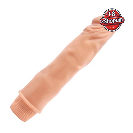 Güçlü Titreşimli 21,5 cm Realistik Vibratör Gerçekçi Penis Dildo