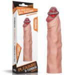 Pleasure Extender 5 cm dolgulu premium ten rengi silikon penis kılıfı.