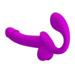 Su Fışkırtmalı Çift Taraflı G-Spot Strapon Penis - Kelpie