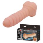 Titreşimli penis kılıfı ve masturbatör.