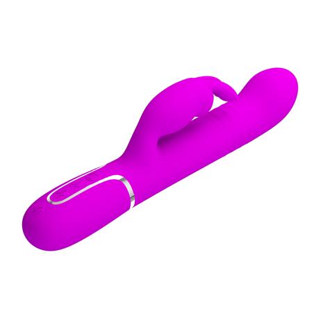 USB Manyetik Şarjlı 7 Titreşim, 4 İleri Geri ve 4 Rotasyon Fonksiyonlu Teknolojik G-Spot Vajinal Vibratör