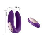 Satisfyer Double Plus USB Şarjlı 10 Titreşimli Uzaktan Kumandalı Vibratör