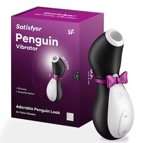 Satisfyer Penguin USB Şarjlı 11 Emme Fonksiyonlu Teknolojik Vibratör