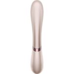 Satisfyer Hot Lover USB şarjlı telefondan kumandalı ısıtmalı klitoris uyarıcılı teknolojik vibratör.