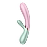 Satisfyer Hot Lover USB şarjlı telefondan kumandalı ısıtmalı klitoris uyarıcılı teknolojik vibratör.