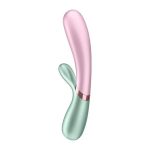 Satisfyer Hot Lover USB şarjlı telefondan kumandalı ısıtmalı klitoris uyarıcılı teknolojik vibratör.