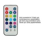 Uzaktan Kumandalı Led Işıklı Çelik Anal Plug