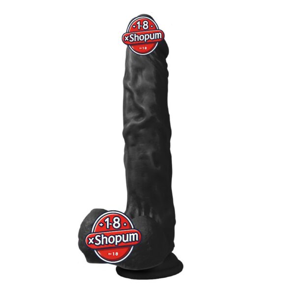 23,5 cm Realistik Zenci Dildo Penis - Victory H.