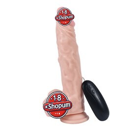 XS HERO Titreşimli Vibratör Realistik Penis Dildo 22.5 cm