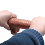 Yeni Nesil Çift Katmanlı 18,5 cm Realistik Titreşimli Dildo Penis